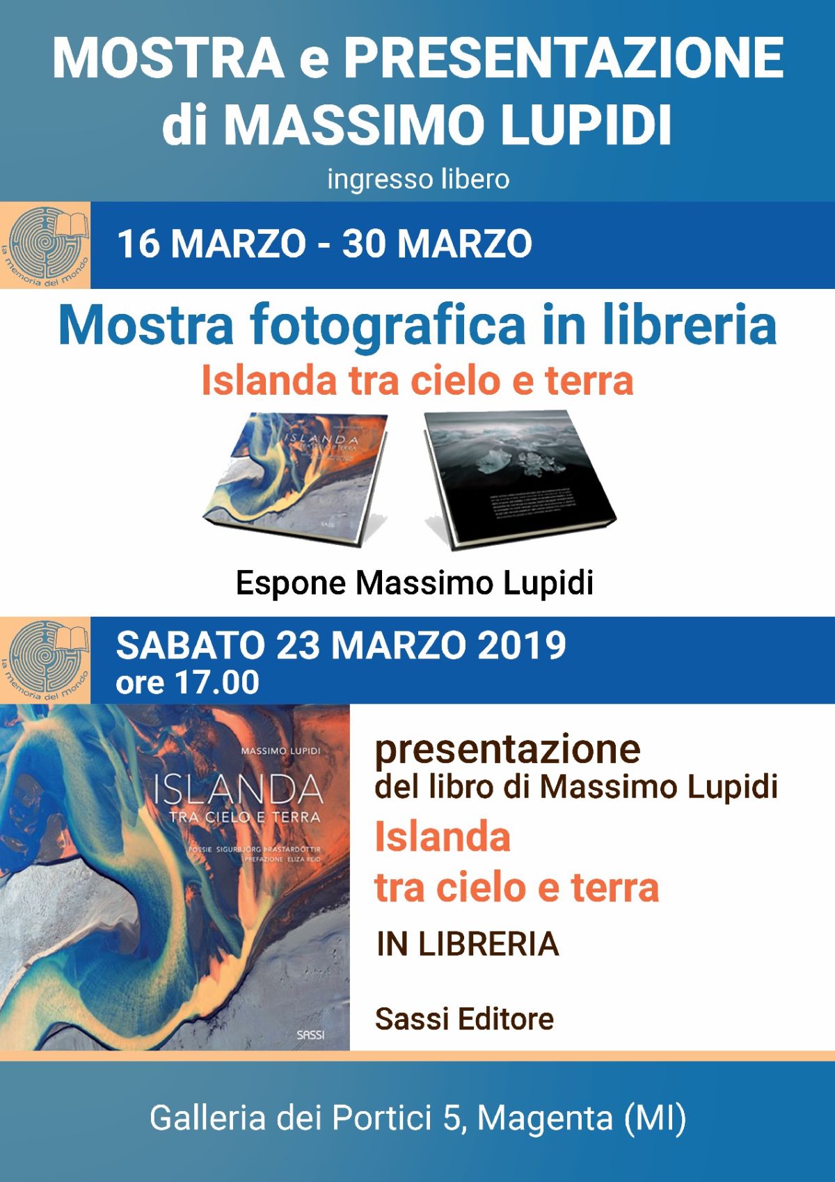 Mostra e presentazione di Massimo Lupidi